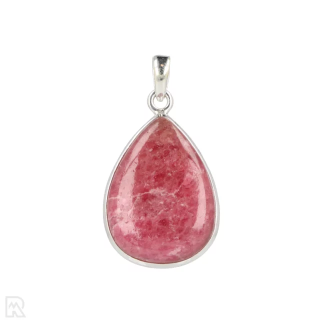 Rhodoniet Zilveren Hanger uit India met artikelnummer 19531