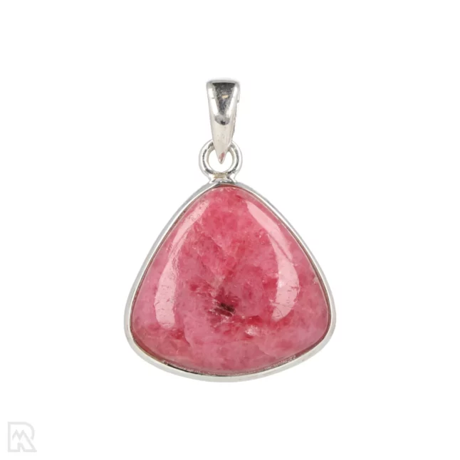 Rhodonite Silver Pendant from India with item number 19533