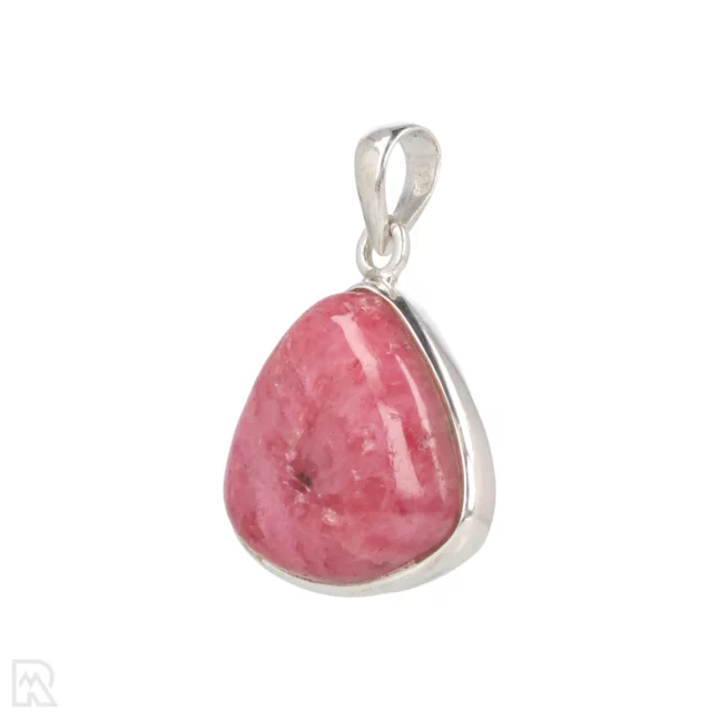 Rhodonite Silver Pendant from India with item number 19533