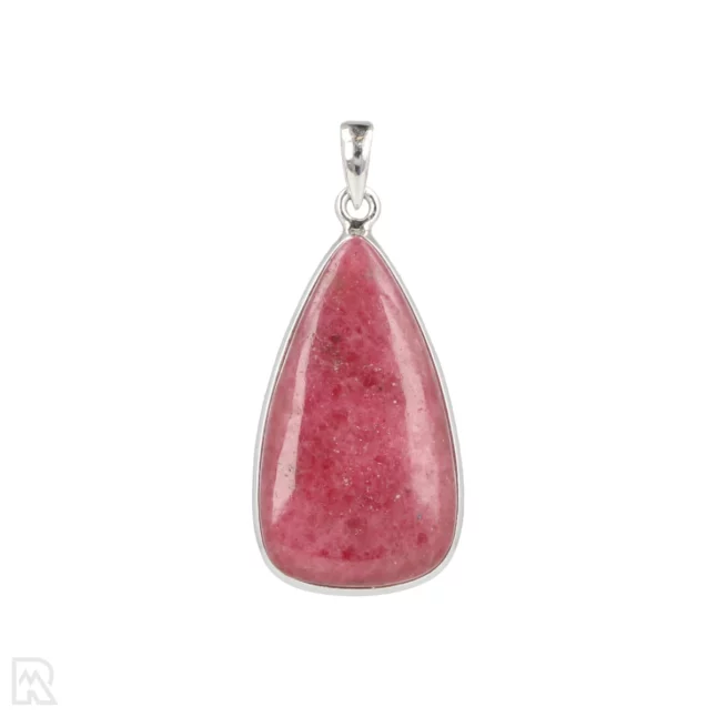 Rhodoniet Zilveren Hanger uit India met artikelnummer 19535