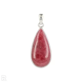 Rhodoniet Zilveren Hanger uit India met artikelnummer 19536