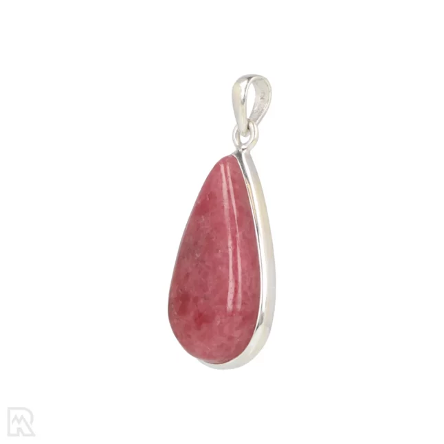 Rhodonite Silver Pendant from India with item number 19536