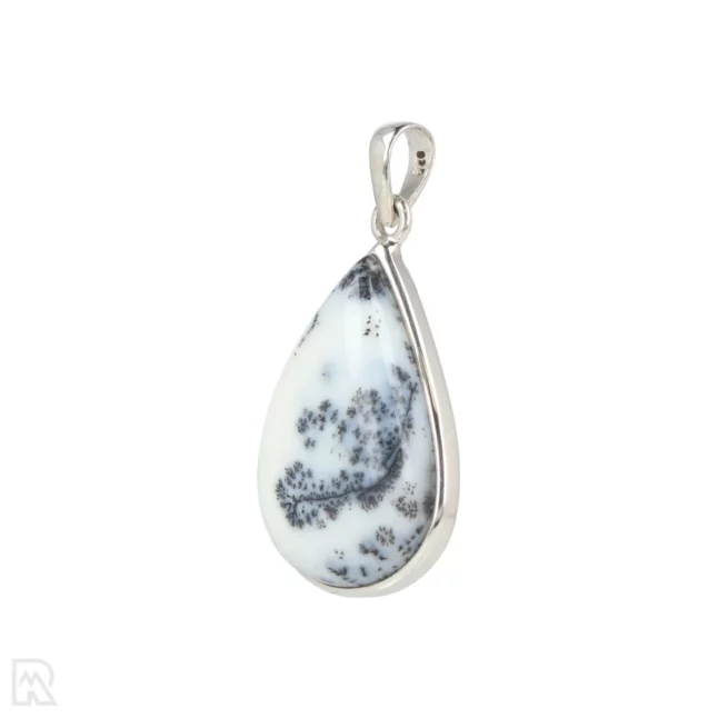Dendriet Opaal Zilveren Hanger uit India met artikelnummer 19557