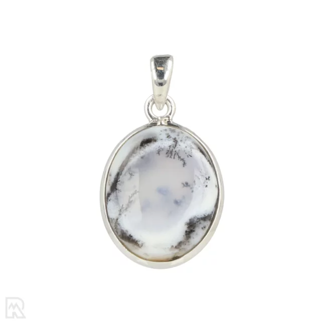 Dendriet Opaal Zilveren Hanger uit India met artikelnummer 19558
