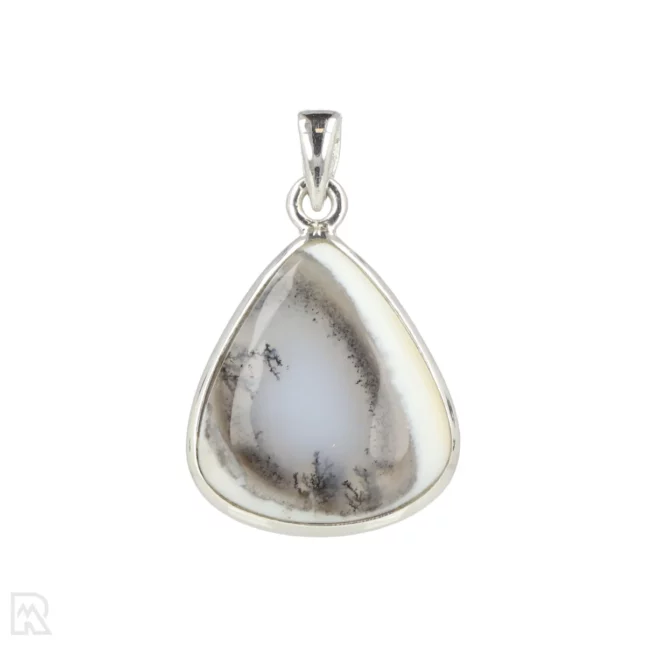 Dendriet Opaal Zilveren Hanger uit India met artikelnummer 19559