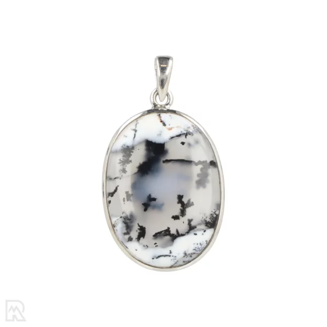 Dendriet Opaal Zilveren Hanger uit India met artikelnummer 19562