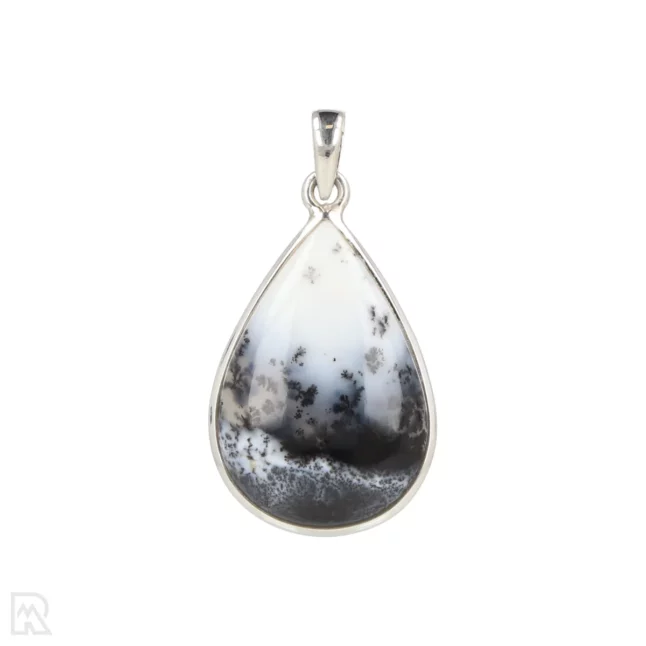 Dendriet Opaal Zilveren Hanger uit India met artikelnummer 19563