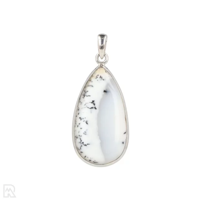 Dendriet Opaal Zilveren Hanger uit India met artikelnummer 19564