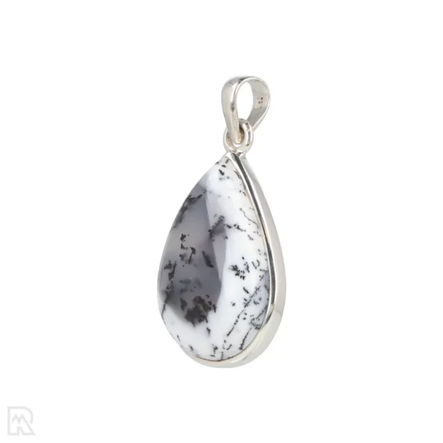 Dendriet Opaal Zilveren Hanger uit India met artikelnummer 19565