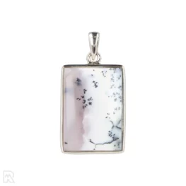 Dendriet Opaal Zilveren Hanger uit India met artikelnummer 19566