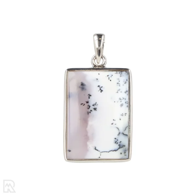 Dendriet Opaal Zilveren Hanger uit India met artikelnummer 19566