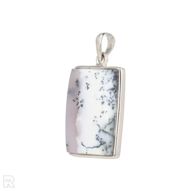 Dendriet Opaal Zilveren Hanger uit India met artikelnummer 19566