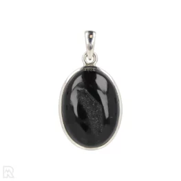 Druzy Onyx Zilveren Hanger uit India met artikelnummer 19567