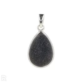 Druzy Onyx Zilveren Hanger uit India met artikelnummer 19568