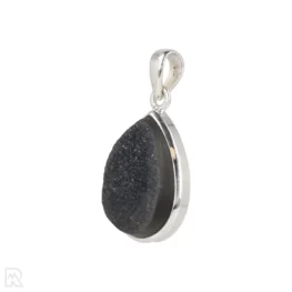 Druzy Onyx Zilveren Hanger uit India met artikelnummer 19568