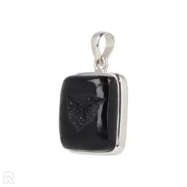 Druzy Onyx Zilveren Hanger uit India met artikelnummer 19569