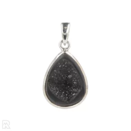 Druzy Onyx Zilveren Hanger uit India met artikelnummer 19570