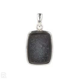 Druzy Onyx Zilveren Hanger uit India met artikelnummer 19571