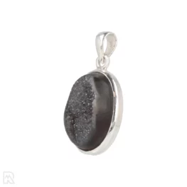 Druzy Onyx Zilveren Hanger uit India met artikelnummer 19573