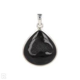 Druzy Onyx Zilveren Hanger uit India met artikelnummer 19574