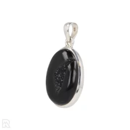 Druzy Onyx Zilveren Hanger uit India met artikelnummer 19576