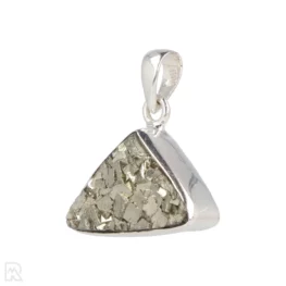 Druzy Pyriet Zilveren Hanger uit India met artikelnummer 19584