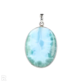 Larimar Zilveren Hanger uit India met artikelnummer 19597