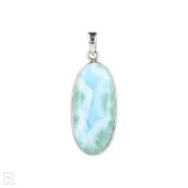 Larimar Zilveren Hanger uit India met artikelnummer 19599