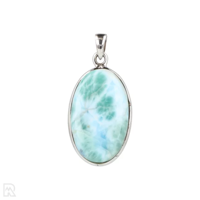 Larimar Zilveren Hanger uit India met artikelnummer 19603