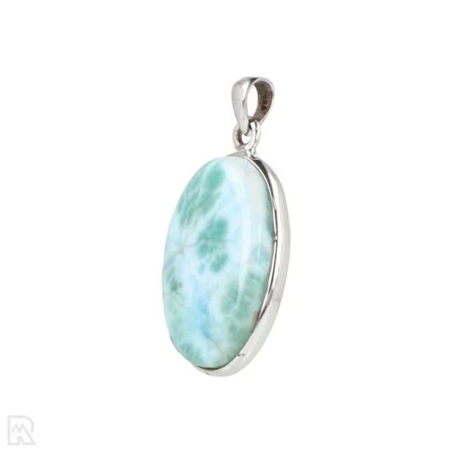 Larimar Zilveren Hanger uit India met artikelnummer 19603
