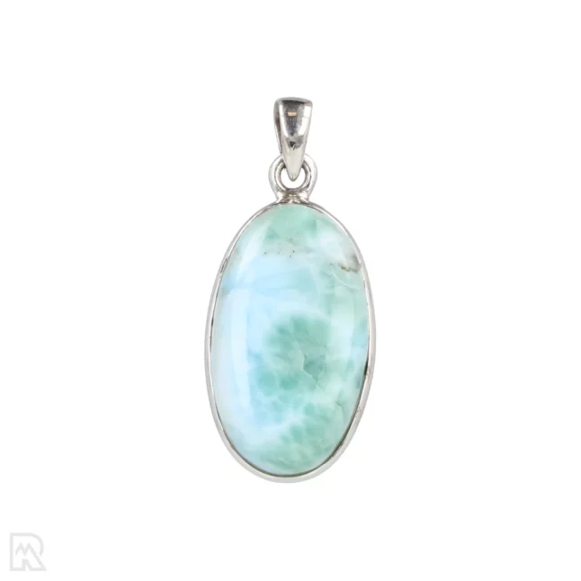 Larimar Zilveren Hanger uit India met artikelnummer 19605