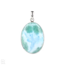 Larimar Zilveren Hanger uit India met artikelnummer 19606
