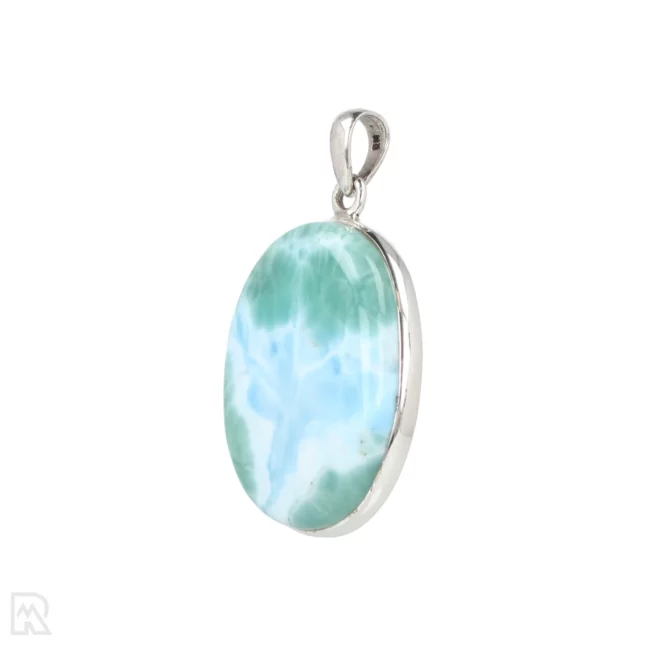 Larimar Zilveren Hanger uit India met artikelnummer 19606