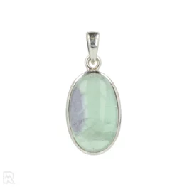 Regenboog Fluoriet Zilveren Hanger uit India met artikelnummer 19658