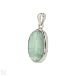 Regenboog Fluoriet Zilveren Hanger uit India met artikelnummer 19658