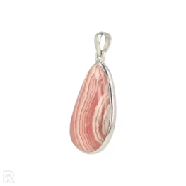 Rhodochrosiet Zilveren Hanger uit India met artikelnummer 19677