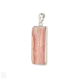 Rhodochrosiet Zilveren Hanger uit India met artikelnummer 19678