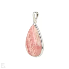 Rhodochrosiet Zilveren Hanger uit India met artikelnummer 19680
