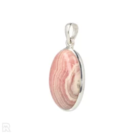 Rhodochrosiet Zilveren Hanger uit India met artikelnummer 19681