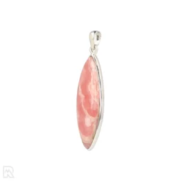 Rhodochrosiet Zilveren Hanger uit India met artikelnummer 19682