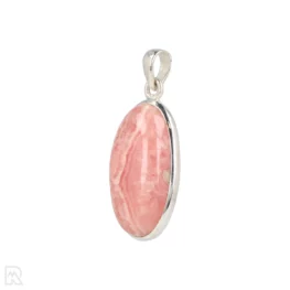 Rhodochrosiet Zilveren Hanger uit India met artikelnummer 19683