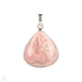Rhodochrosiet Zilveren Hanger uit India met artikelnummer 19684