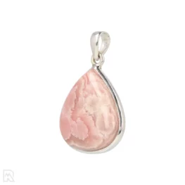 Rhodochrosiet Zilveren Hanger uit India met artikelnummer 19684