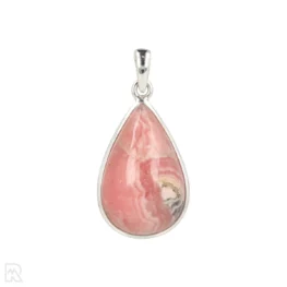 Rhodochrosiet Zilveren Hanger uit India met artikelnummer 19685