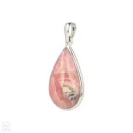 Rhodochrosiet Zilveren Hanger uit India met artikelnummer 19685
