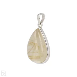 Rutile Quartz Silver Pendant from India with item number 19713