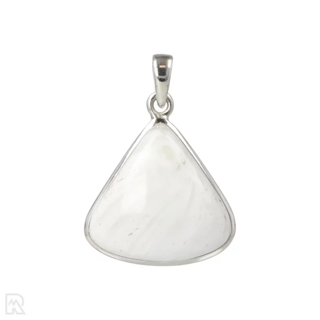 Scolecite Silver Pendant from India with item number 19718