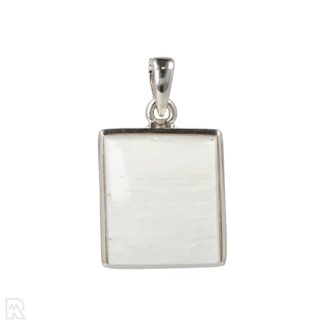 Scolecite Silver Pendant from India with item number 19720