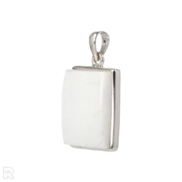 Scolecite Silver Pendant from India with item number 19725