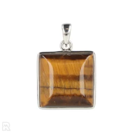 Tiger Eye Silver Pendant from India with item number 19740